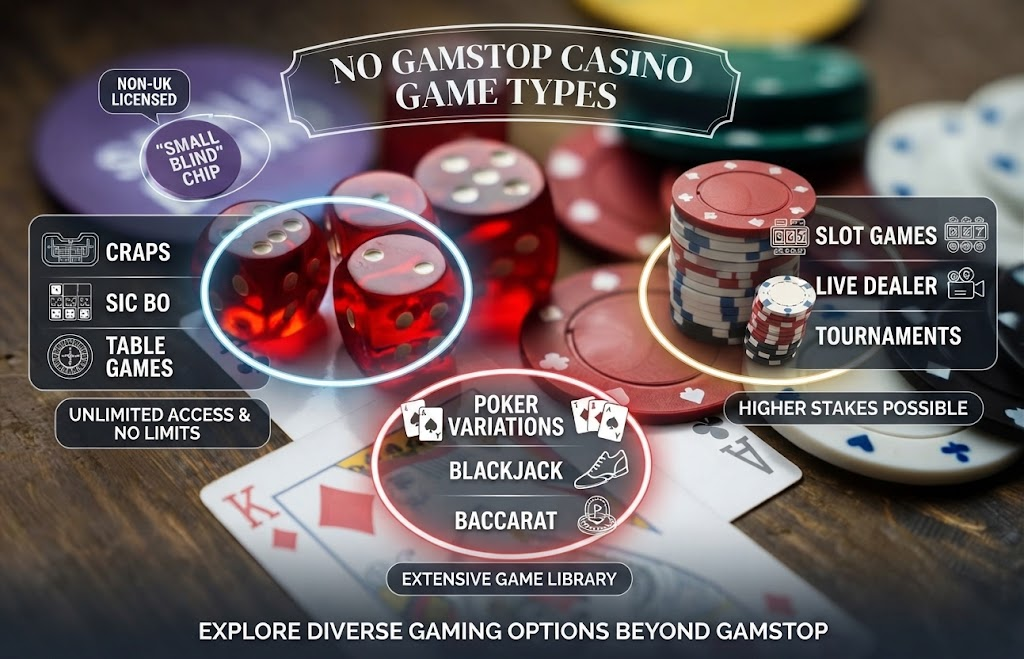 No GamStop Casino Game Types